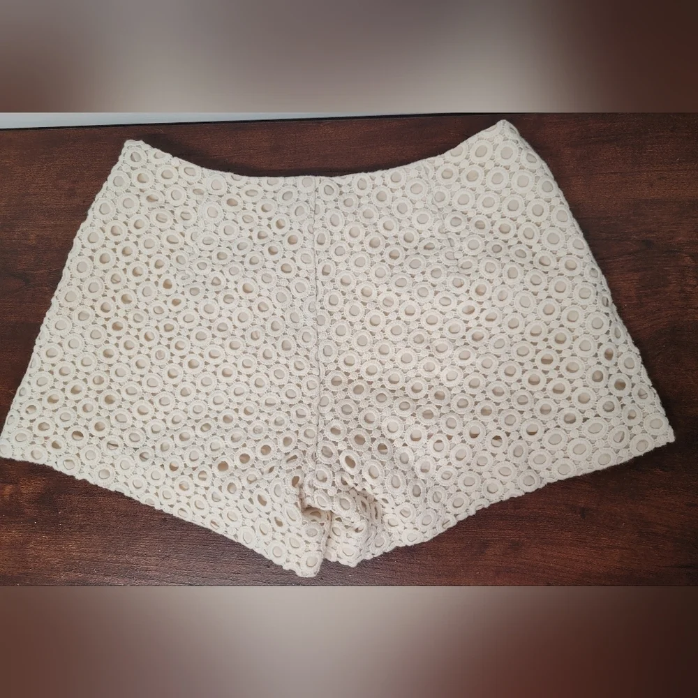 Banana Republic 0P Eyelet Daisy Duke Shorts